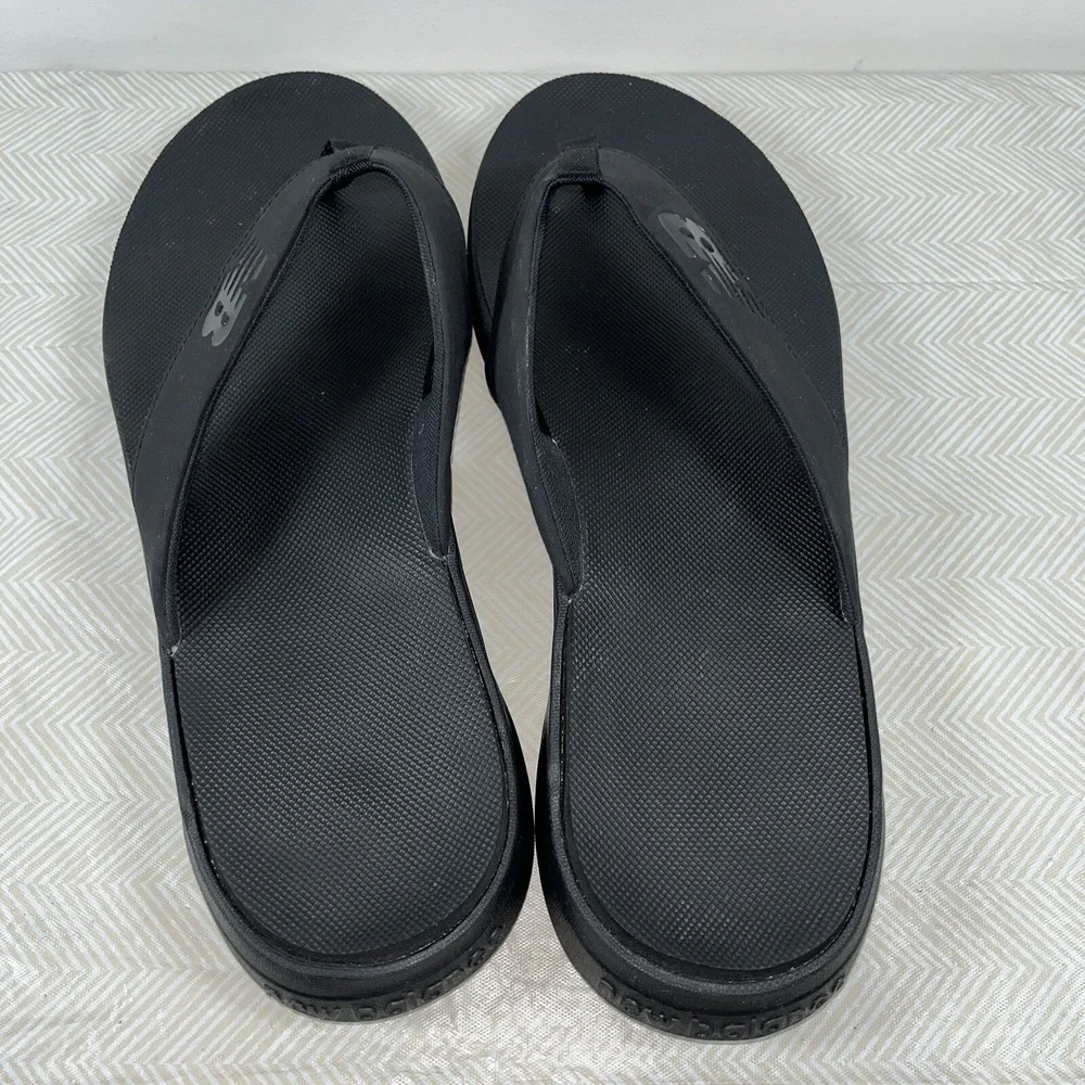 New‎ Balance Men's Sandals Size 12 Black SMT340K1 Comfort Casual Beach Pool